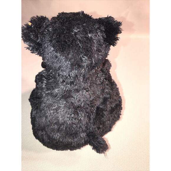 Great Smoky Mountain Plush Black Bear with Red Ribbon Stuffed Animal 10” - Picture 6 of 7